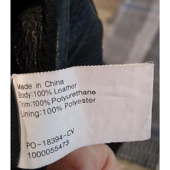 The Sak Collective Black Pebbled Leather Crossbody Bag Slim Messenger PO-18394CO - Picture 7 of 9